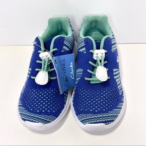 Clarks Sprint Knit Kids Shoes Size 12.5